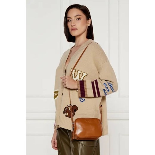 Weekend MaxMara Skórzana listonoszka ZEDA Weekend Maxmara One Size okazja Gomez Fashion Store