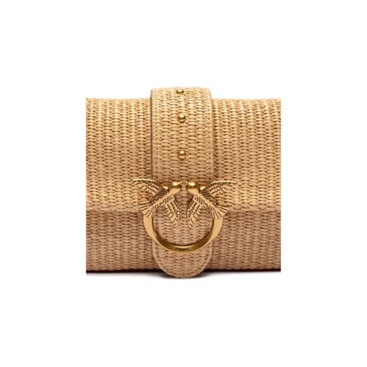 Pinko Torebka na ramię LOVE ONE MINI SLOUCHY | z dodatkiem skóry Pinko OS okazja Gomez Fashion Store