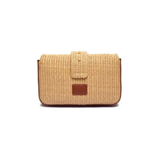 Pinko Torebka na ramię LOVE ONE MINI SLOUCHY | z dodatkiem skóry Pinko OS Gomez Fashion Store okazja