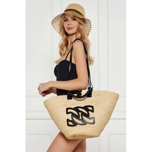 Casadei Torba plażowa | z dodatkiem skóry Casadei OS okazja Gomez Fashion Store