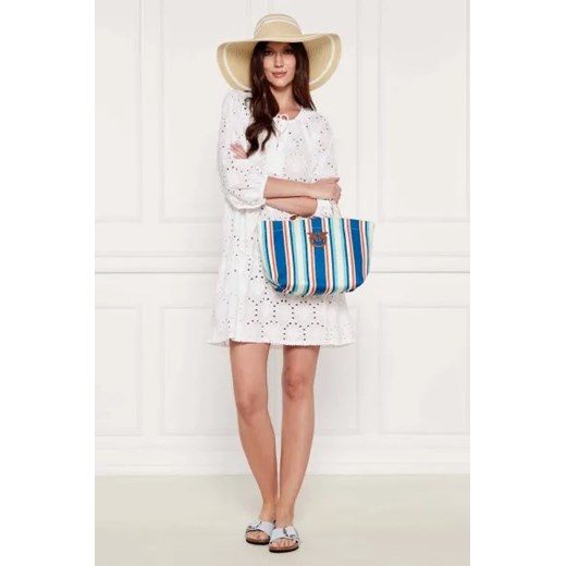 Pinko Torba plażowa | z dodatkiem skóry Pinko One Size Gomez Fashion Store