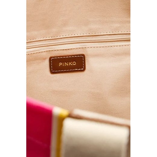Pinko Torba plażowa | z dodatkiem skóry Pinko One Size Gomez Fashion Store