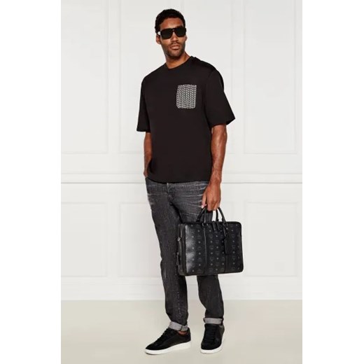 MCM Torba na laptopa 17\" KLASSIK | z dodatkiem skóry Mcm OS Gomez Fashion Store