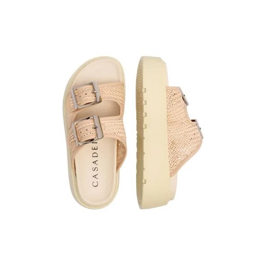 Casadei Klapki Florence | z dodatkiem skóry Casadei 37 wyprzedaż Gomez Fashion Store