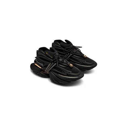 Balmain Sneakersy UNICORN LOW | z dodatkiem skóry 44 wyprzedaż Gomez Fashion Store
