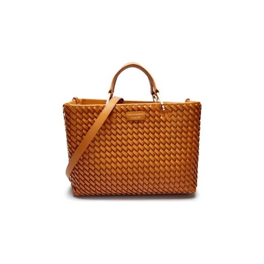 Shopper bag Emporio Armani skórzana 