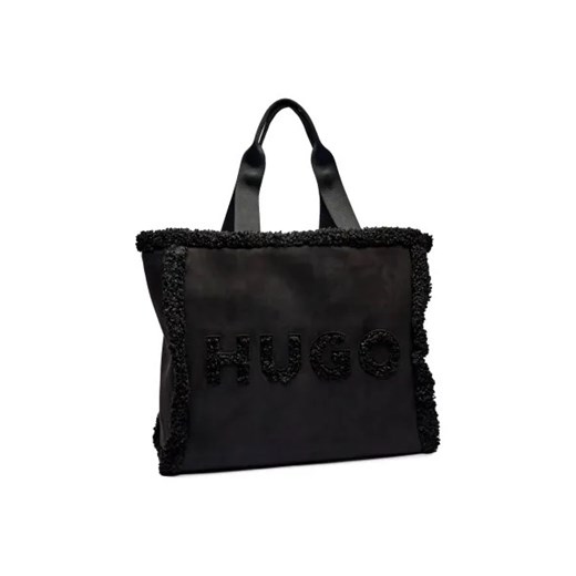 HUGO Shopperka Becky | shearling One Size okazyjna cena Gomez Fashion Store
