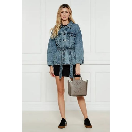 Karl Lagerfeld Skórzany kuferek K/CIRCLE Karl Lagerfeld One Size wyprzedaż Gomez Fashion Store