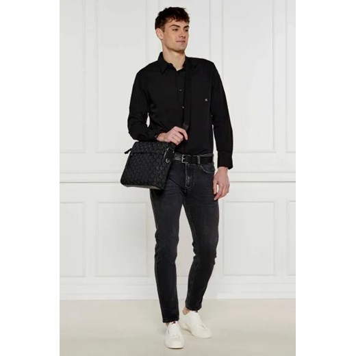 Calvin Klein Jeans Torba na laptopa 14\" UNSTRUCTURED MONOGRAM OS wyprzedaż Gomez Fashion Store