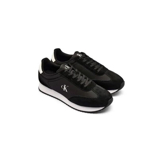 Calvin Klein Jeans Sneakersy RETRO RUNNER | z dodatkiem skóry 42 Gomez Fashion Store