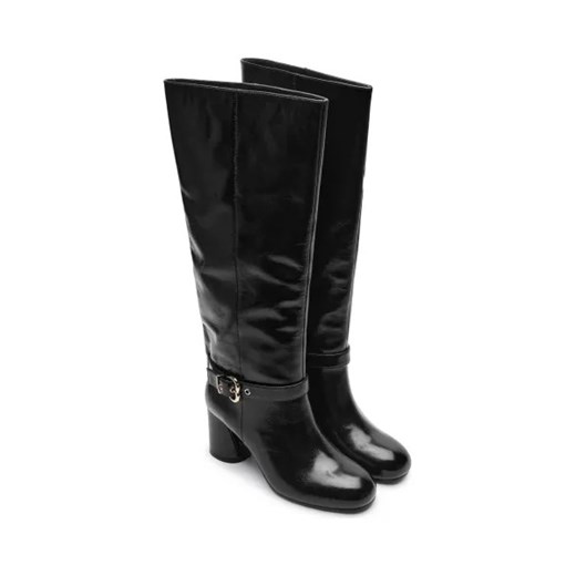 Pinko Skórzane kozaki na słupku CINDY 14 Pinko 39 okazyjna cena Gomez Fashion Store