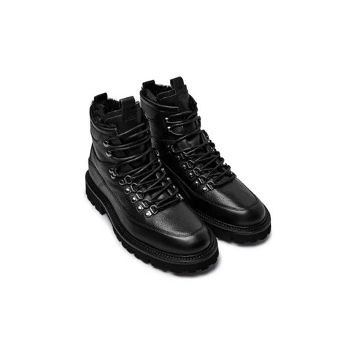 BOSS BLACK Skórzane trapery Julyo_Halb 41 promocja Gomez Fashion Store