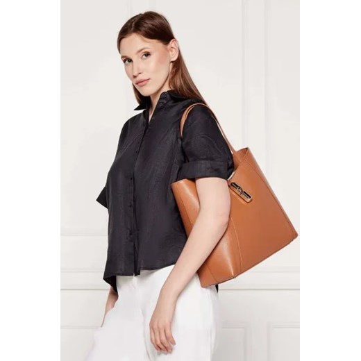 Furla Skórzana shopperka FURLA GOCCIA Furla One Size Gomez Fashion Store