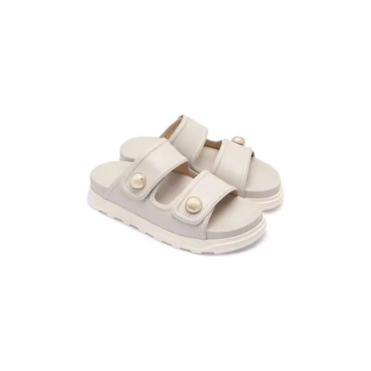 Furla Skórzane klapki FURLA SFERA Furla 40 wyprzedaż Gomez Fashion Store