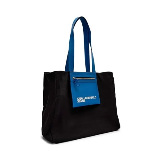 Shopper bag Karl Lagerfeld ze skóry ekologicznej