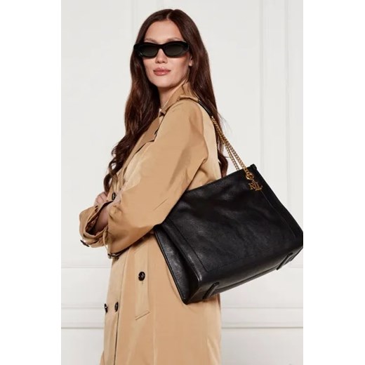 LAUREN RALPH LAUREN Skórzana shopperka BRADLEY OS Gomez Fashion Store