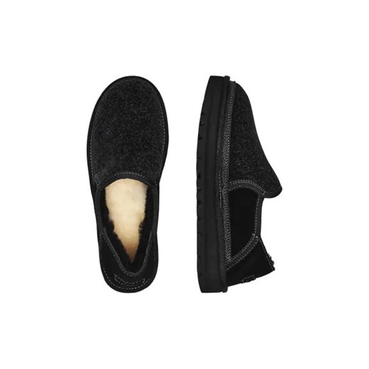 UGG Skórzane mule HAYDEN | z dodatkiem wełny 40 wyprzedaż Gomez Fashion Store