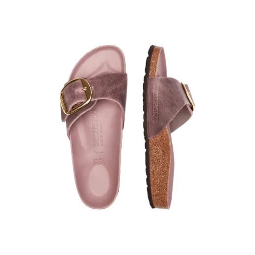 Klapki damskie BIRKENSTOCK skórzane letnie 