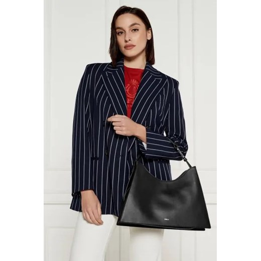 Furla Skórzane hobo FURLA NUVOLA Furla One Size promocyjna cena Gomez Fashion Store