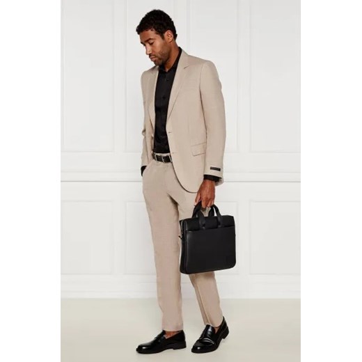 Torba na laptopa Hugo Boss ze skóry ekologicznej 