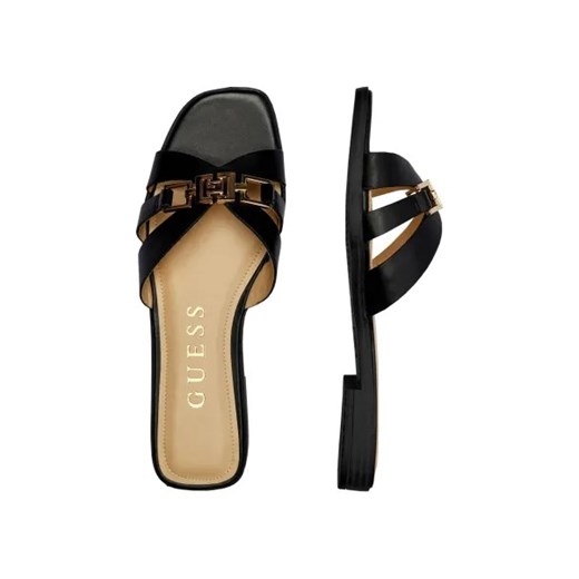 Guess Skórzane klapki LADY RONII Guess 39 Gomez Fashion Store promocyjna cena