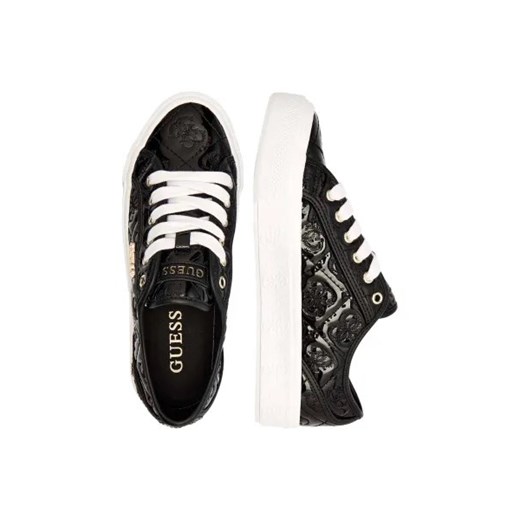 Buty sportowe damskie Guess sneakersy z tworzywa sztucznego 
