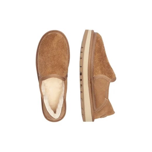 UGG Skórzane mule HAYDEN | z dodatkiem wełny 41 okazyjna cena Gomez Fashion Store