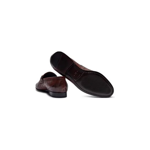 Kurt Geiger Skórzane loafersy ALTON Kurt Geiger 45 promocyjna cena Gomez Fashion Store