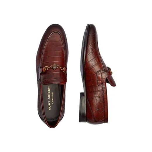 Kurt Geiger Skórzane loafersy ALTON Kurt Geiger 45 okazyjna cena Gomez Fashion Store