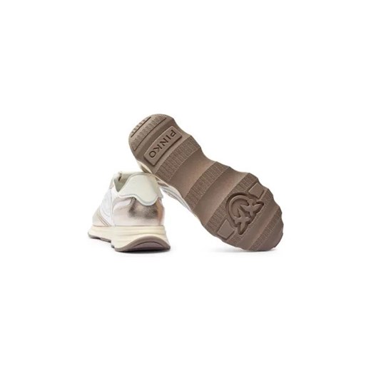 Pinko Skórzane sneakersy ZOE 01 Pinko 35 promocyjna cena Gomez Fashion Store