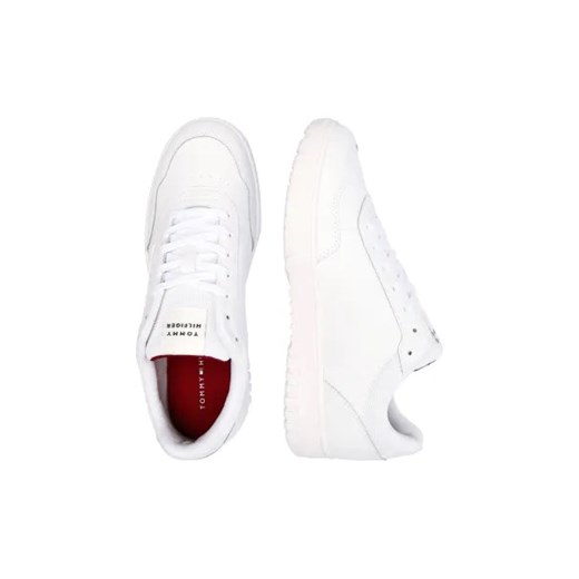Tommy Hilfiger Skórzane sneakersy BASKET CORE Tommy Hilfiger 42 okazja Gomez Fashion Store