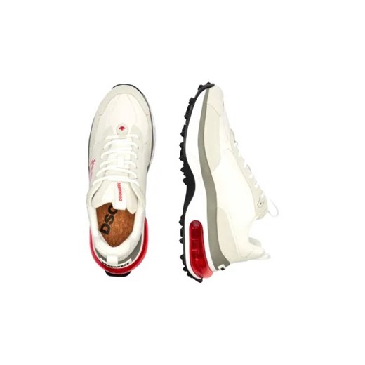 Dsquared2 Sneakersy Bubble | z dodatkiem skóry Dsquared2 45 Gomez Fashion Store okazyjna cena