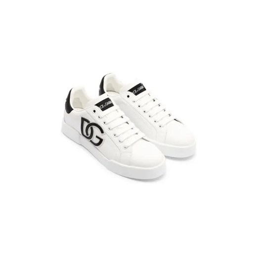 Dolce & Gabbana Skórzane sneakersy Portofino Dolce & Gabbana 39 wyprzedaż Gomez Fashion Store