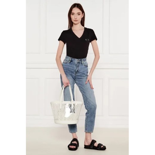Armani Exchange Shopperka + saszetka Armani Exchange One Size promocja Gomez Fashion Store