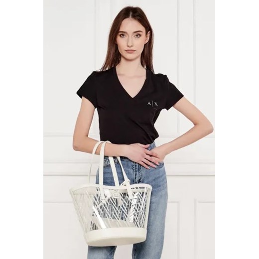 Armani Exchange Shopperka + saszetka Armani Exchange One Size Gomez Fashion Store promocyjna cena