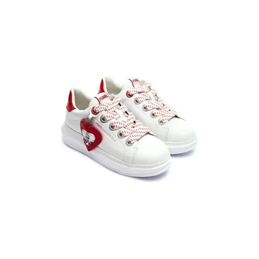 Buty sportowe damskie Karl Lagerfeld sneakersy z tworzywa sztucznego 