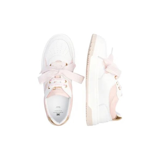 Elisabetta Franchi Skórzane sneakersy Elisabetta Franchi 37 wyprzedaż Gomez Fashion Store