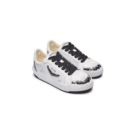 Zadig&Voltaire Skórzane sneakersy FLY WINGS Zadig&voltaire 38 Gomez Fashion Store