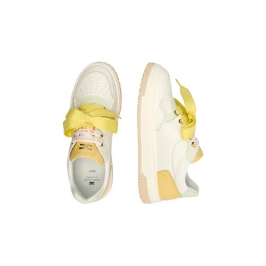 Elisabetta Franchi Skórzane sneakersy Elisabetta Franchi 38 Gomez Fashion Store promocyjna cena