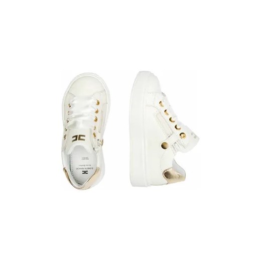 Elisabetta Franchi Skórzane sneakersy Elisabetta Franchi 29 promocyjna cena Gomez Fashion Store