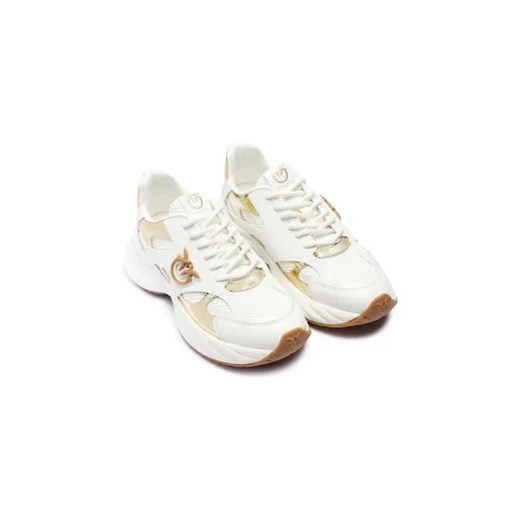 Pinko Sneakersy ARIEL 15 | z dodatkiem skóry Pinko 39 wyprzedaż Gomez Fashion Store