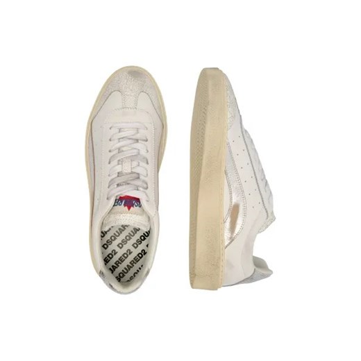 Dsquared2 Skórzane sneakersy Lace-Up Low Top Dsquared2 43 Gomez Fashion Store