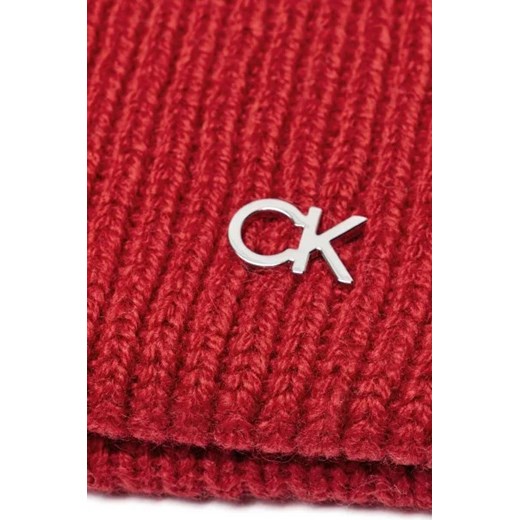 Calvin Klein Wełniana czapka | z dodatkiem kaszmiru Calvin Klein One Size Gomez Fashion Store promocyjna cena