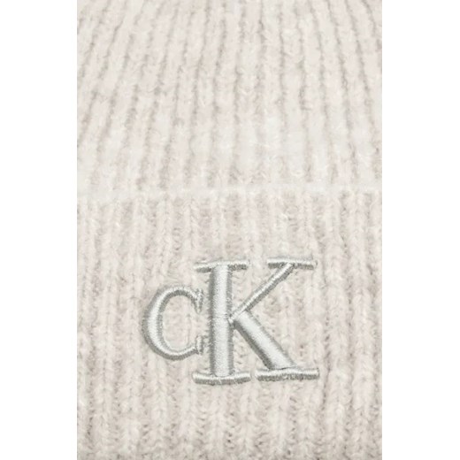 Calvin Klein Jeans Czapka | z dodatkiem wełny One Size okazyjna cena Gomez Fashion Store