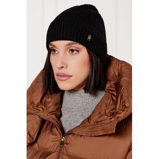 Tommy Hilfiger Kaszmirowa czapka Tommy Hilfiger One Size okazja Gomez Fashion Store
