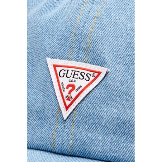 Guess Jeansowa bejsbolówka Guess One Size promocyjna cena Gomez Fashion Store