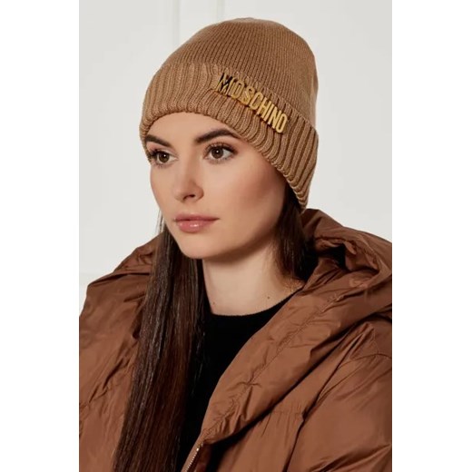 Moschino Wełniana czapka Moschino One Size Gomez Fashion Store okazyjna cena