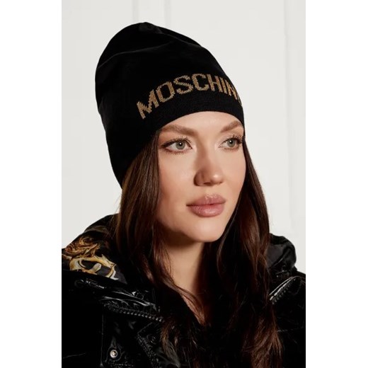 Moschino Czapka | z dodatkiem wełny Moschino One Size okazja Gomez Fashion Store