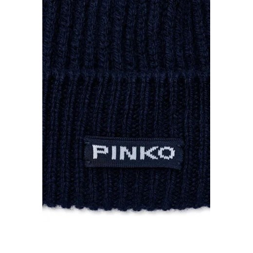 Pinko Wełniana czapka | z dodatkiem kaszmiru Pinko OS Gomez Fashion Store okazyjna cena
