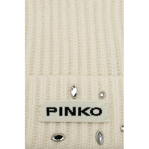 Pinko Czapka SERENGETI | z dodatkiem wełny i kaszmiru Pinko One Size Gomez Fashion Store okazja